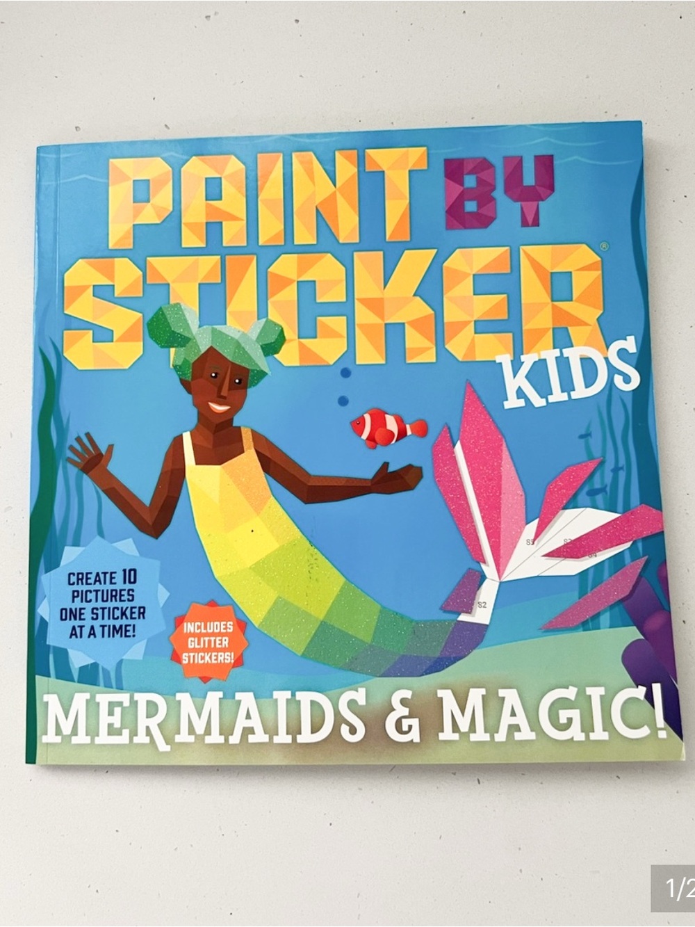New Paint by Sticker Kids: Mermaids & Magic!
